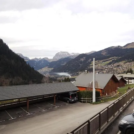 Daire Chaleureux Avec Balcon Et Parking A - Fr-1-198-114 Châtel
